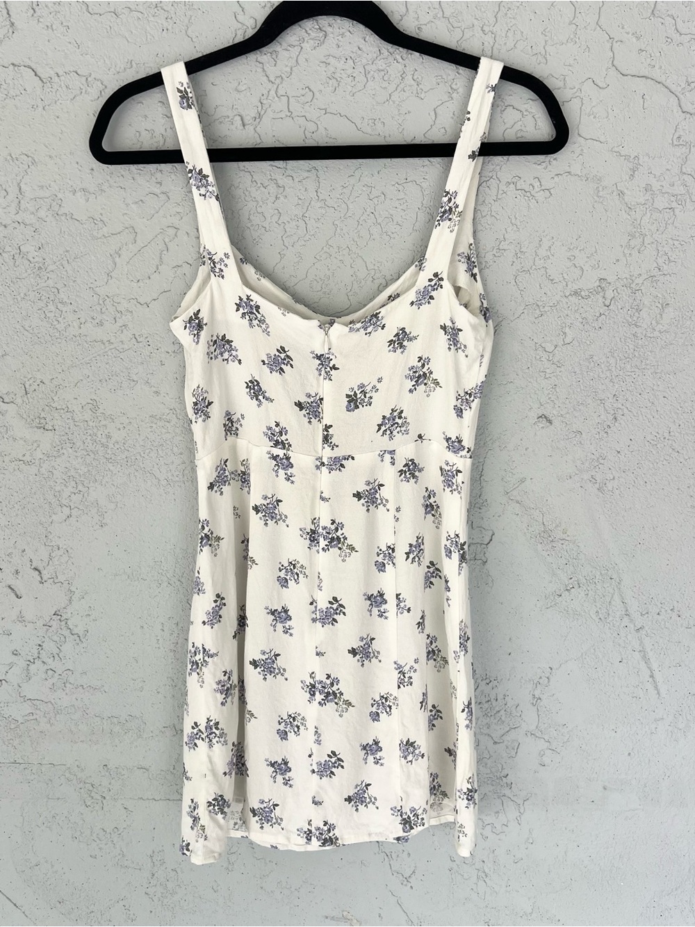 Reformation Fairfax Floral Mini Dress Teaparty Romantic Fairy Size 4 - Picture 4 of 7